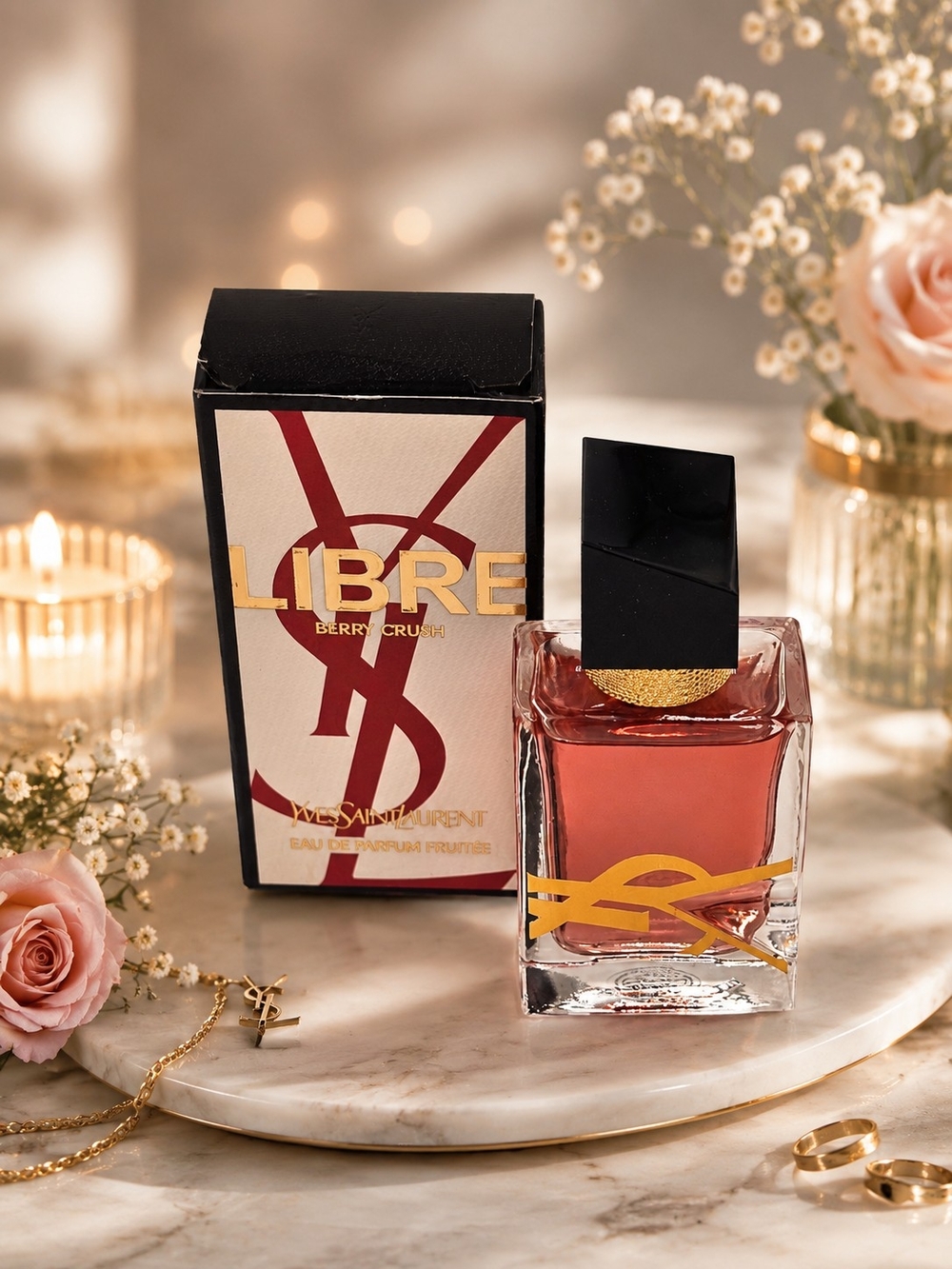 New Yves Saint Laurent Libre Berry Crush Eau de Parfum  7 ML. 0.25 FL.OZ.